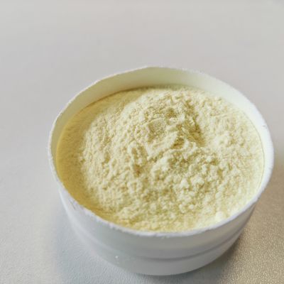 Желтоватый порошок поликватерний водорастворимый катионный кондиционер CAS No 68610-92-4 Хранится при комнатной температуре.